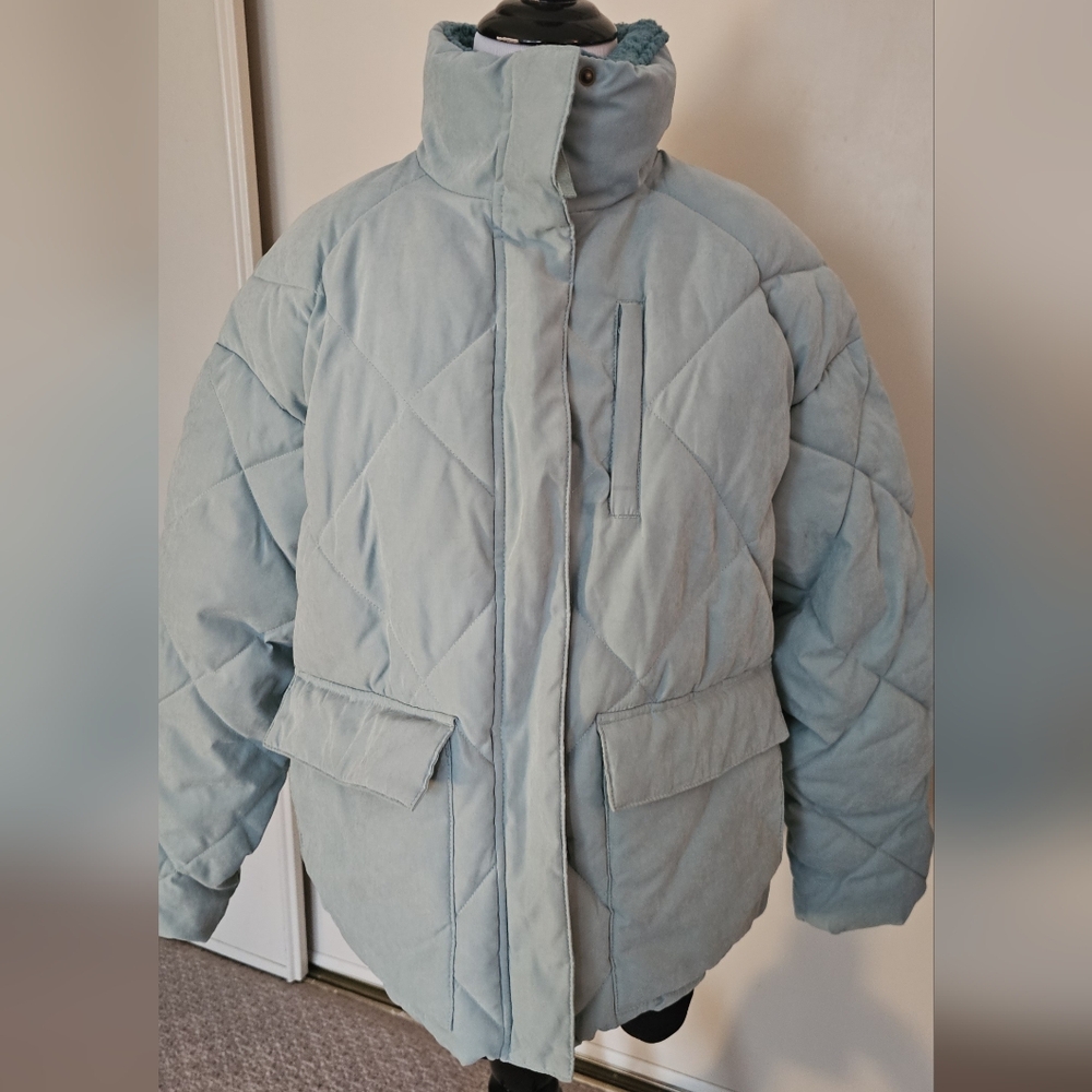 Puffer winter snow jacket coat size medium women's